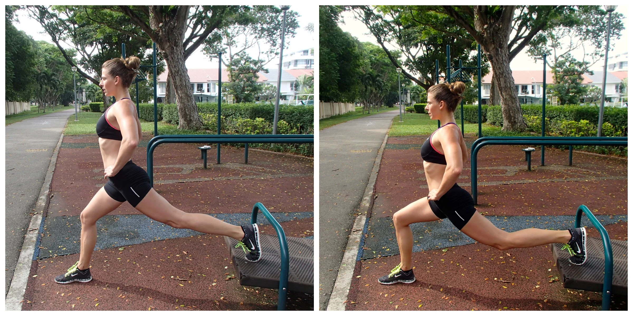 Bulgarian Split Squats 