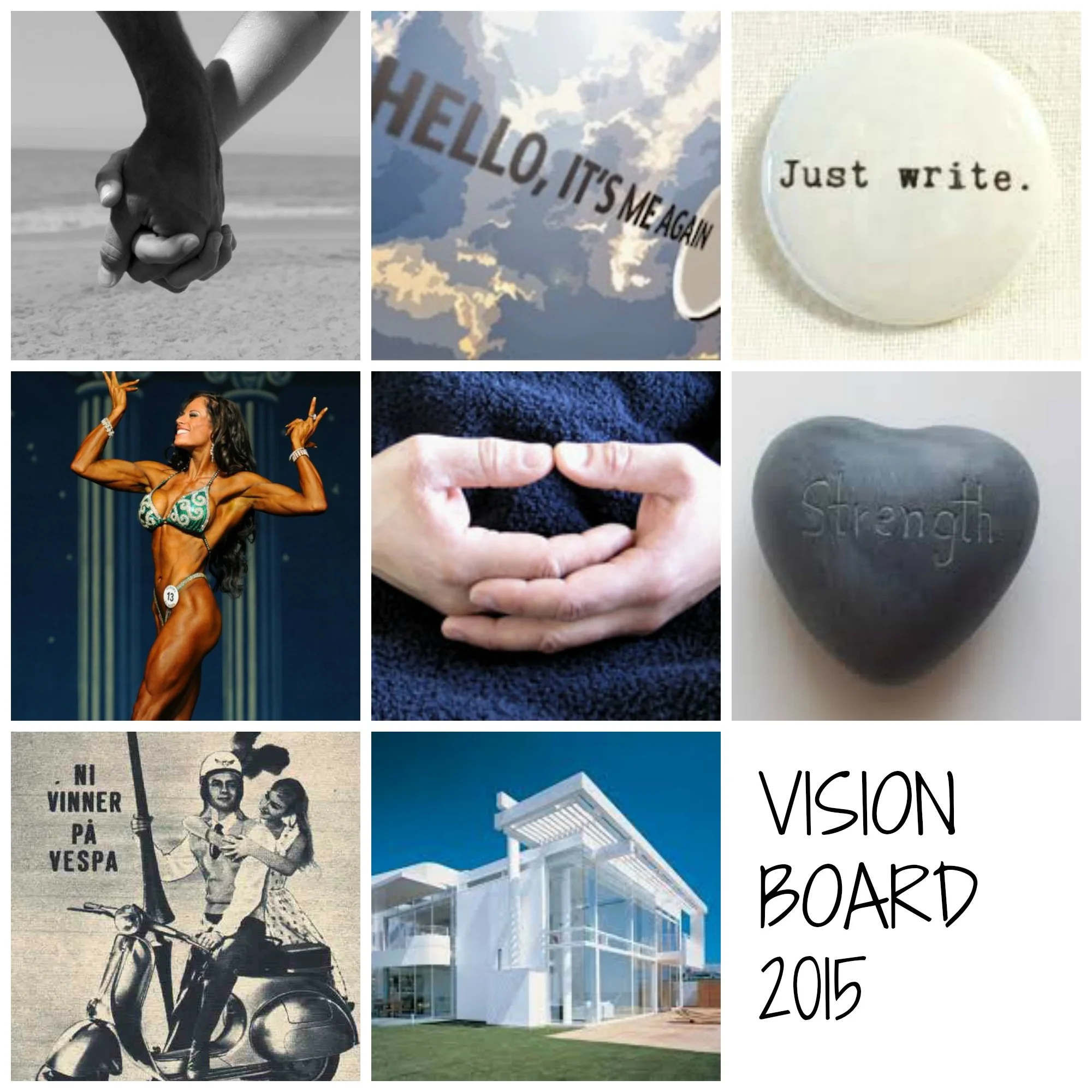 My 2015 Digital Vision Board 