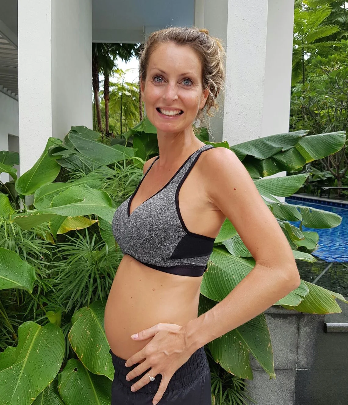 Staying active and enjoying the second trimester! 