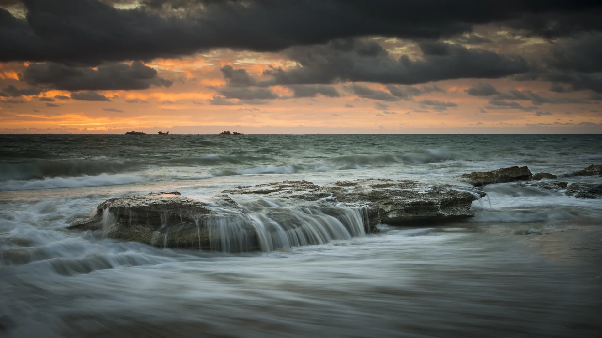 Colourful Sunset at Burns Beach