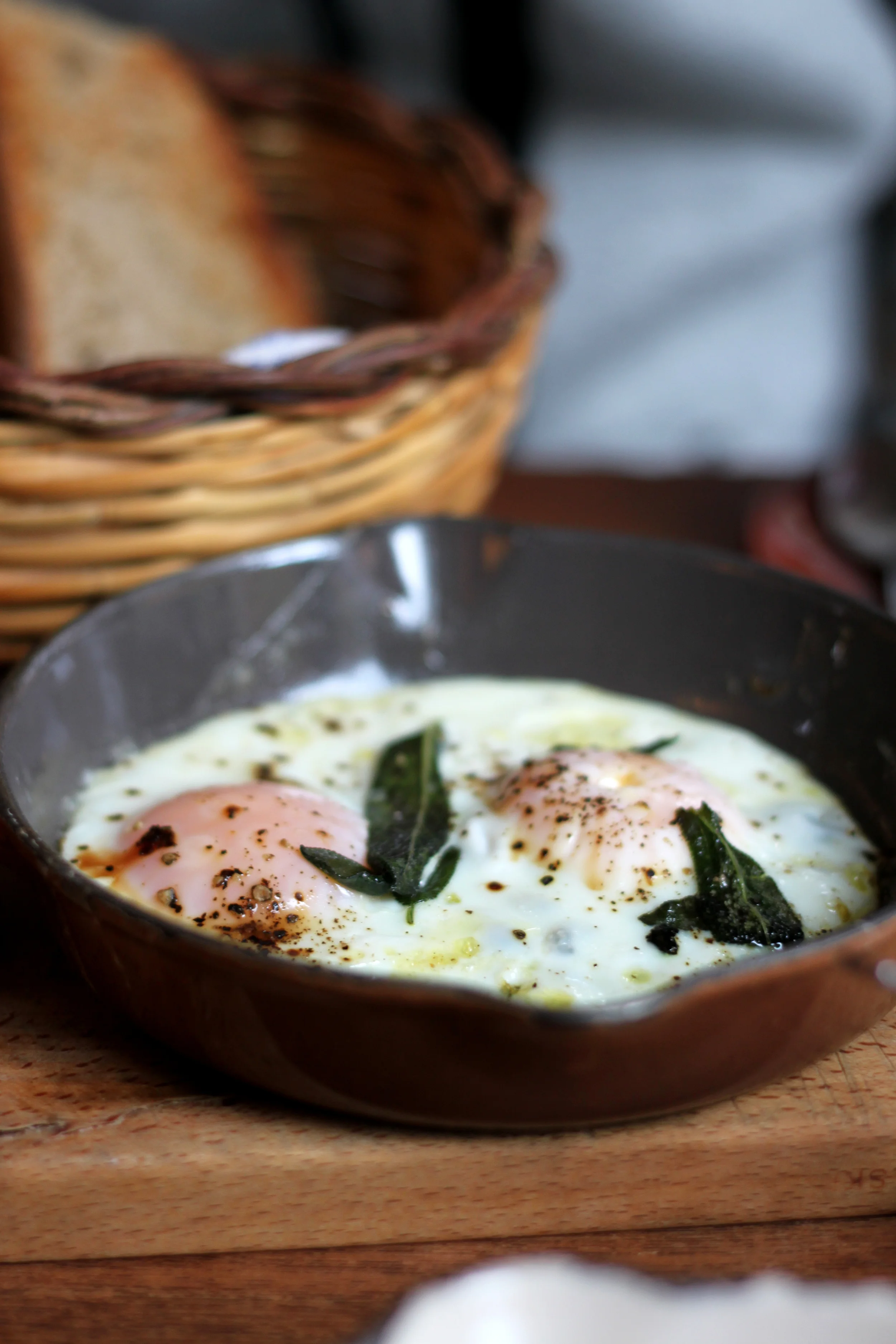 Fried Eggs & Sage