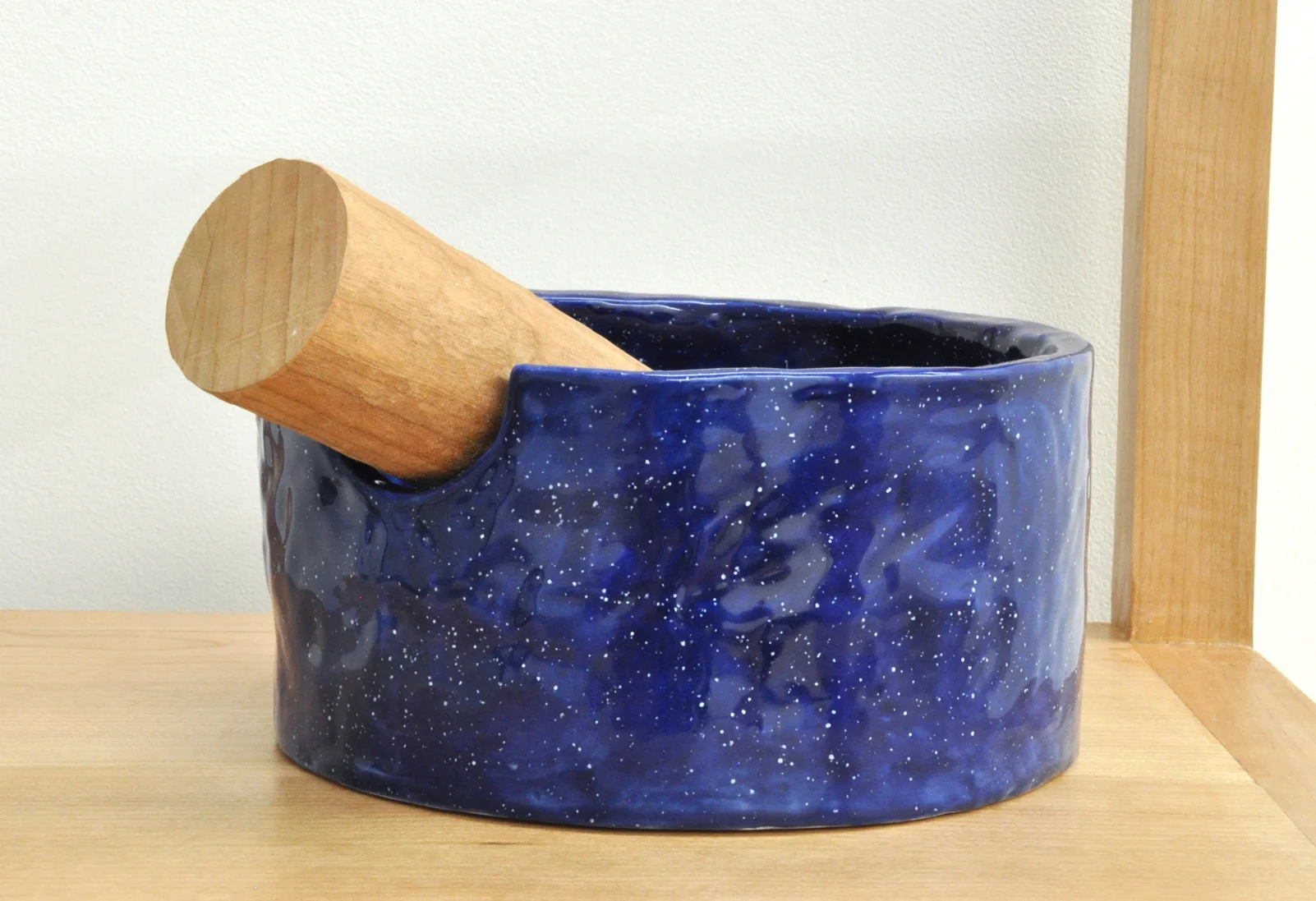   Bare&nbsp;Necessities #1&nbsp;&nbsp;   Cherry, glazed ceramic. 2014.&nbsp; 