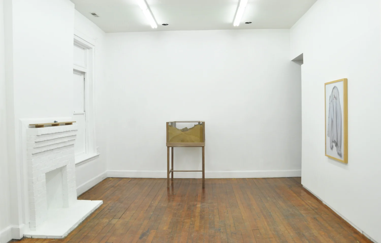   Something Ancient, Something New, Something Borrowed, Something Blue.   Collaborative work with Lindsey Dezman, Kappa Theta Phi, Richmond, VA - Exhibition view. 2015 