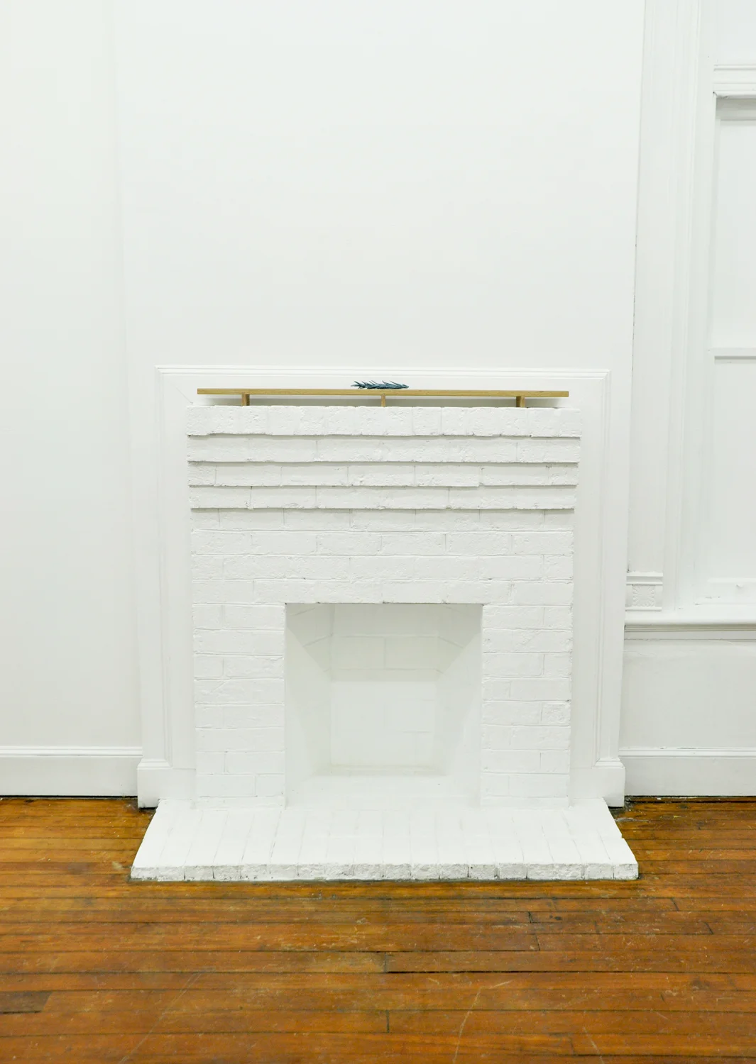   Something Blue.   White oak and ceramic.&nbsp; Made in collaboration&nbsp;  with Lindsey Dezman. 2015&nbsp;  