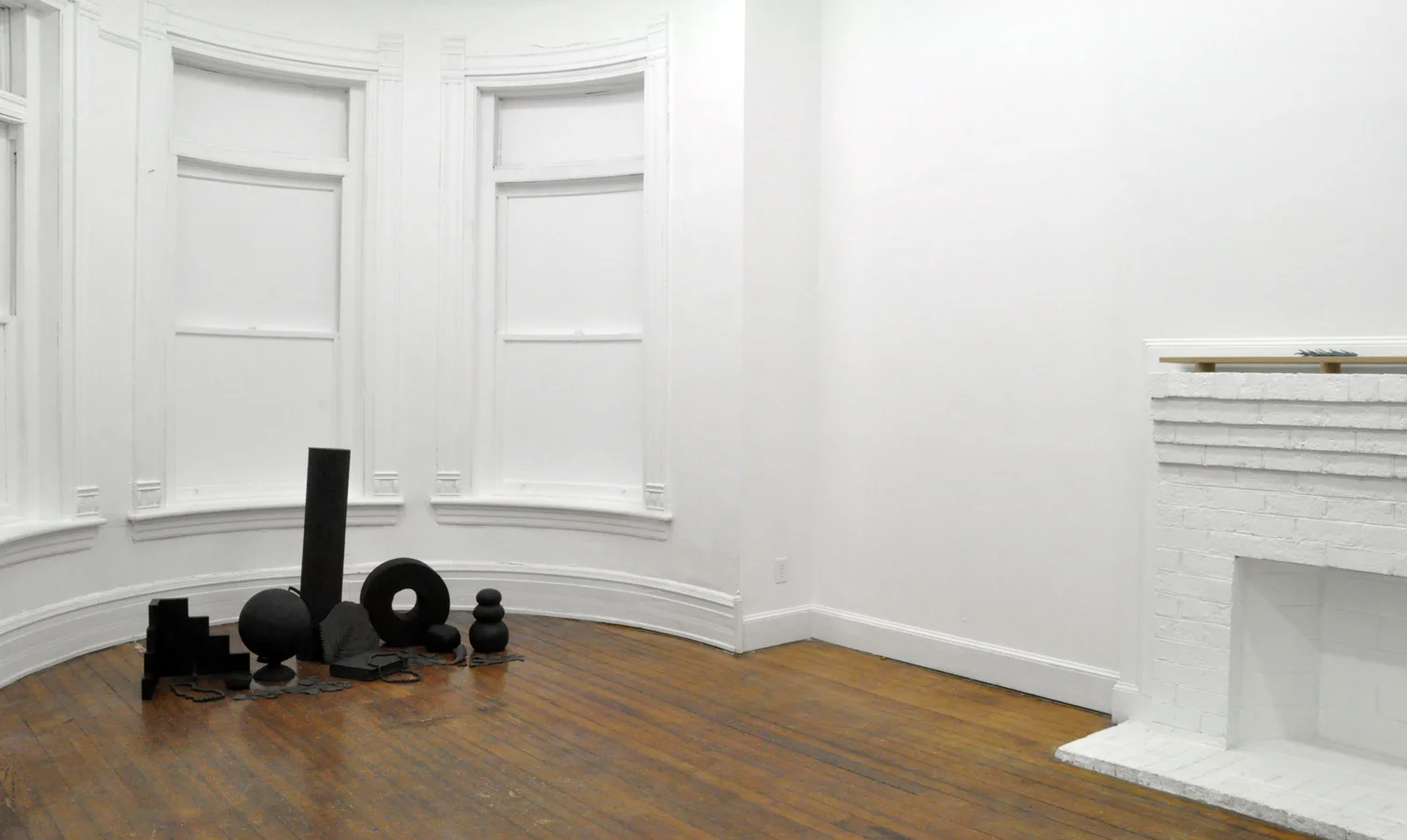   Something Ancient, Something New, Something Borrowed, Something Blue.   Collaborative work with Lindsey Dezman, Kappa Theta Phi, Richmond, VA - Exhibition view. 2015 