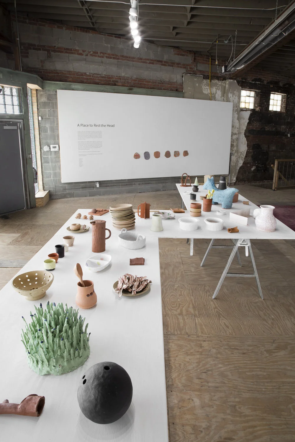  Installation View, Holding House, Detroit, MI. June 2017&nbsp;  photo credit: PD Rearick&nbsp; 