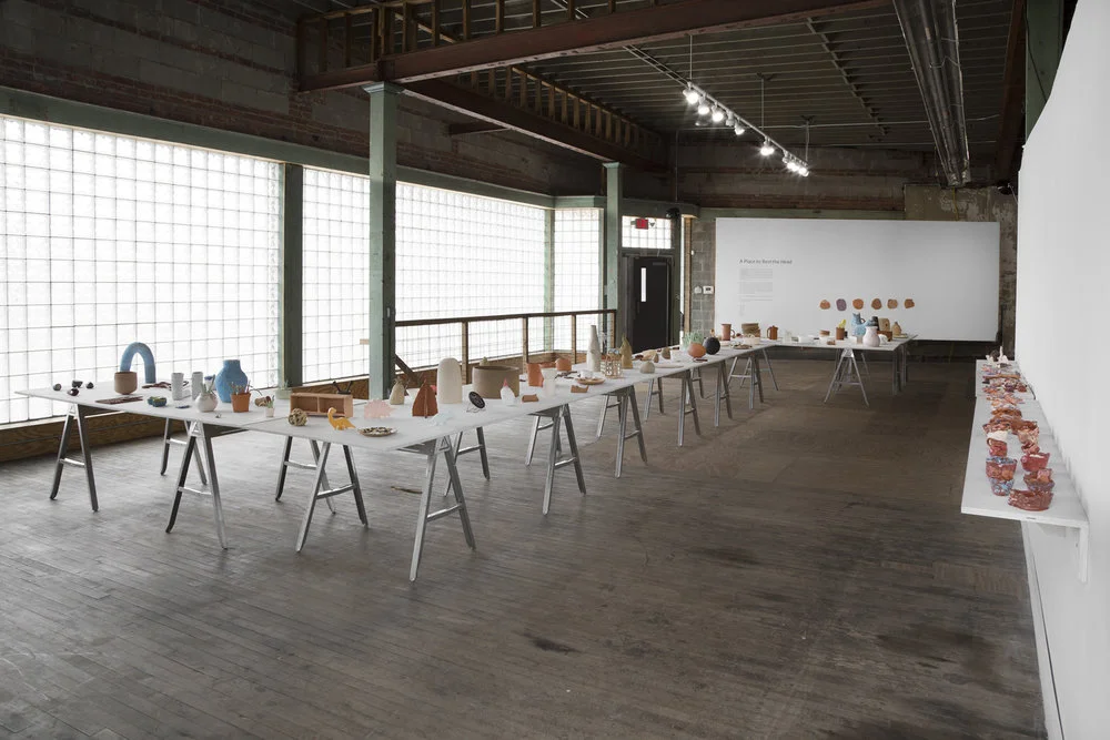  Installation View, Holding House, Detroit, MI. June 2017&nbsp;  photo credit: PD Rearick&nbsp; 