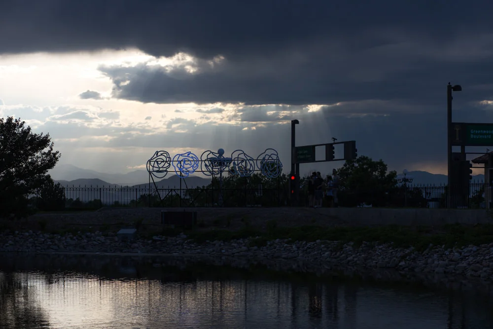  ROAM is a large-scale sculpture made during a fellowship with Black Cube, a nomadic Art Museum.&nbsp;The 26-foot, abstracted, neon tumbleweed consists of five neon forms - illuminated individually to create a perpetual rolling movement. The sculptur