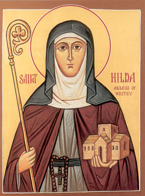 Our very own St. Hilda.