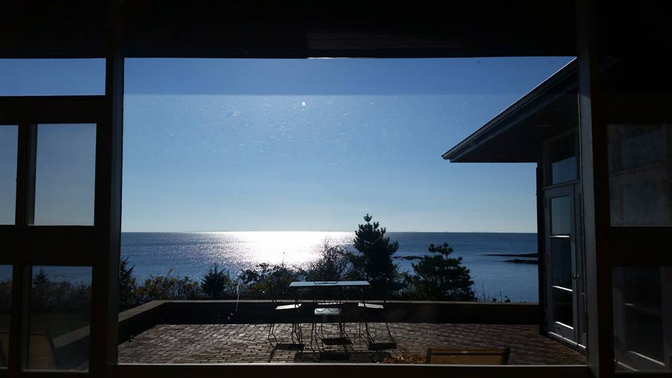 Not a bad place to write and pray...