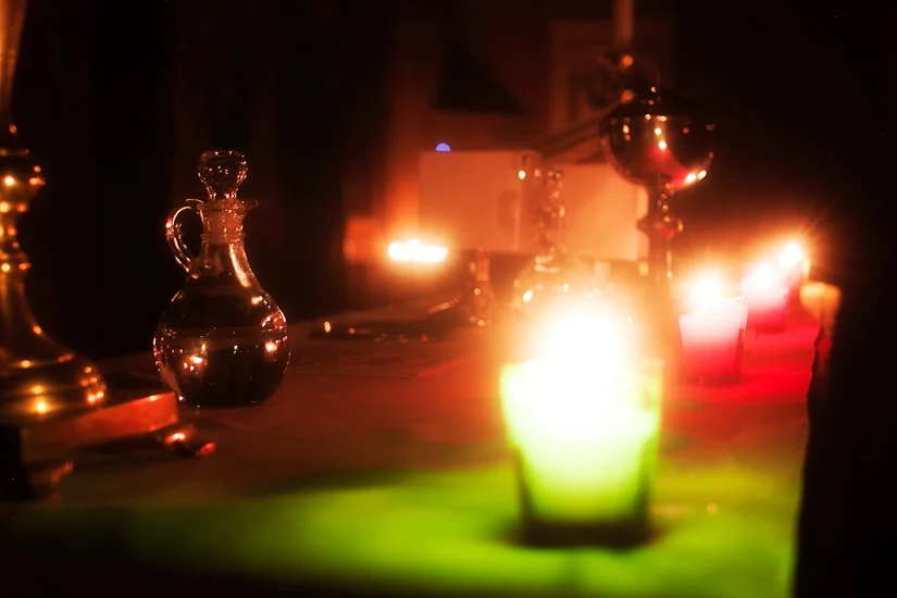 The Eucharist- a representation of the Church's obedience to God. Photo credit- I Love New Haven