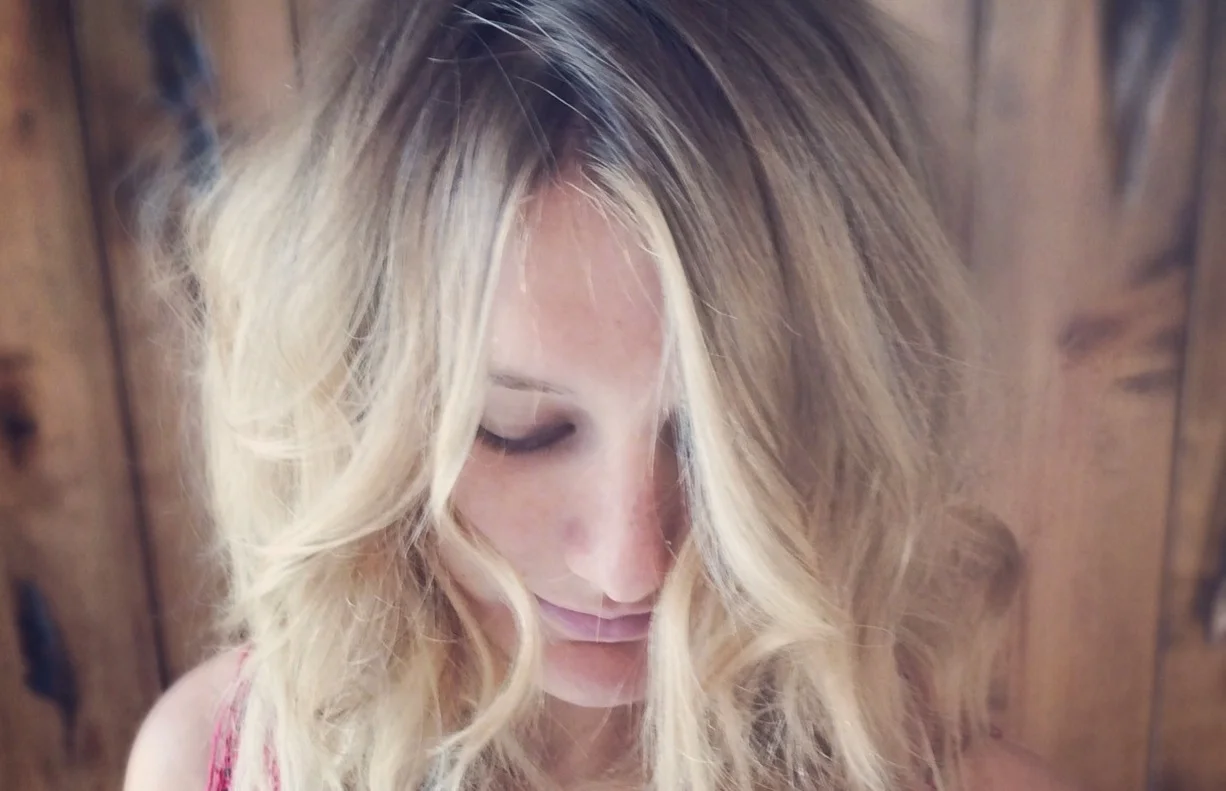 hand painted highlights with hair painting/balayage