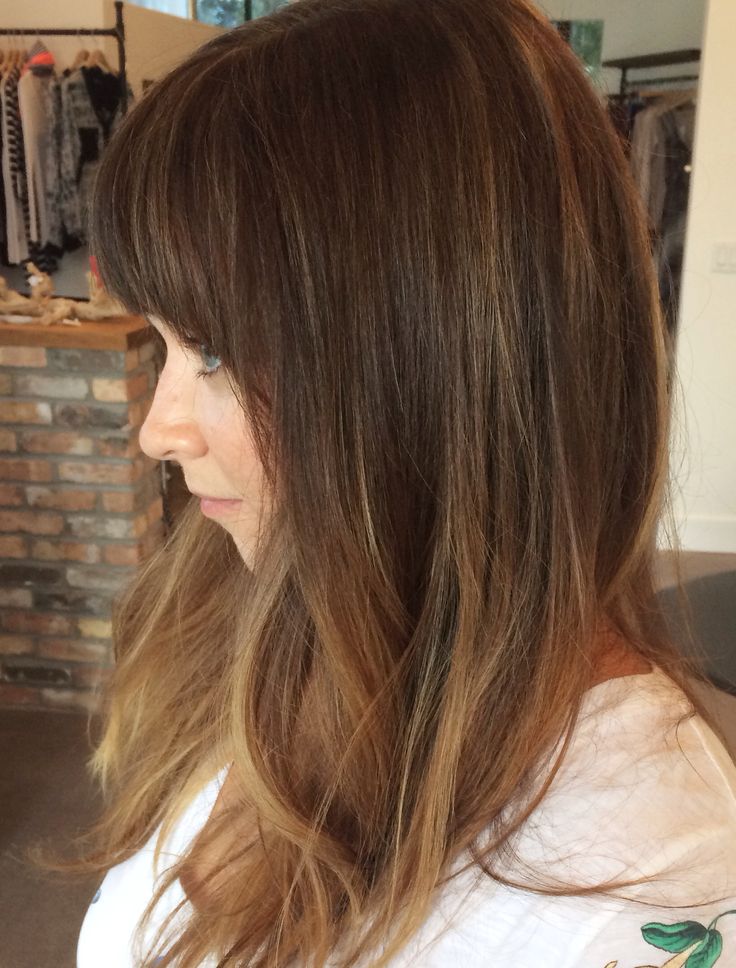 highlights done with foils and hair painting/ balayage. Beautiful bronde