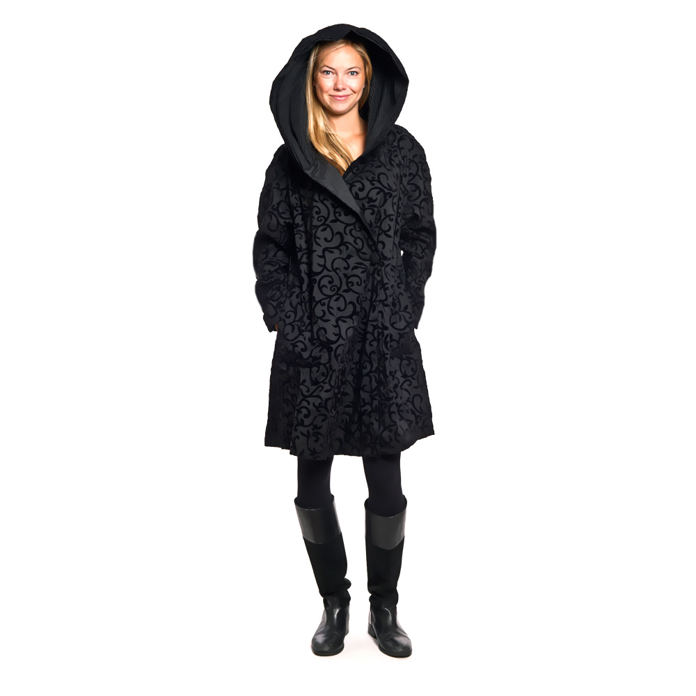 Travel Raincoats Short Scroll Mycra Pac Raincoat