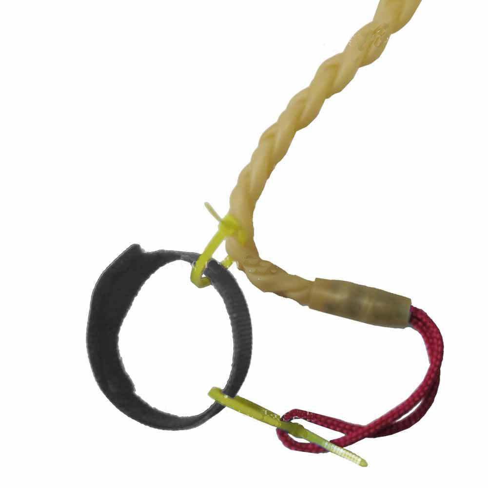 How to Attach Velcro Strap to Clothesline End