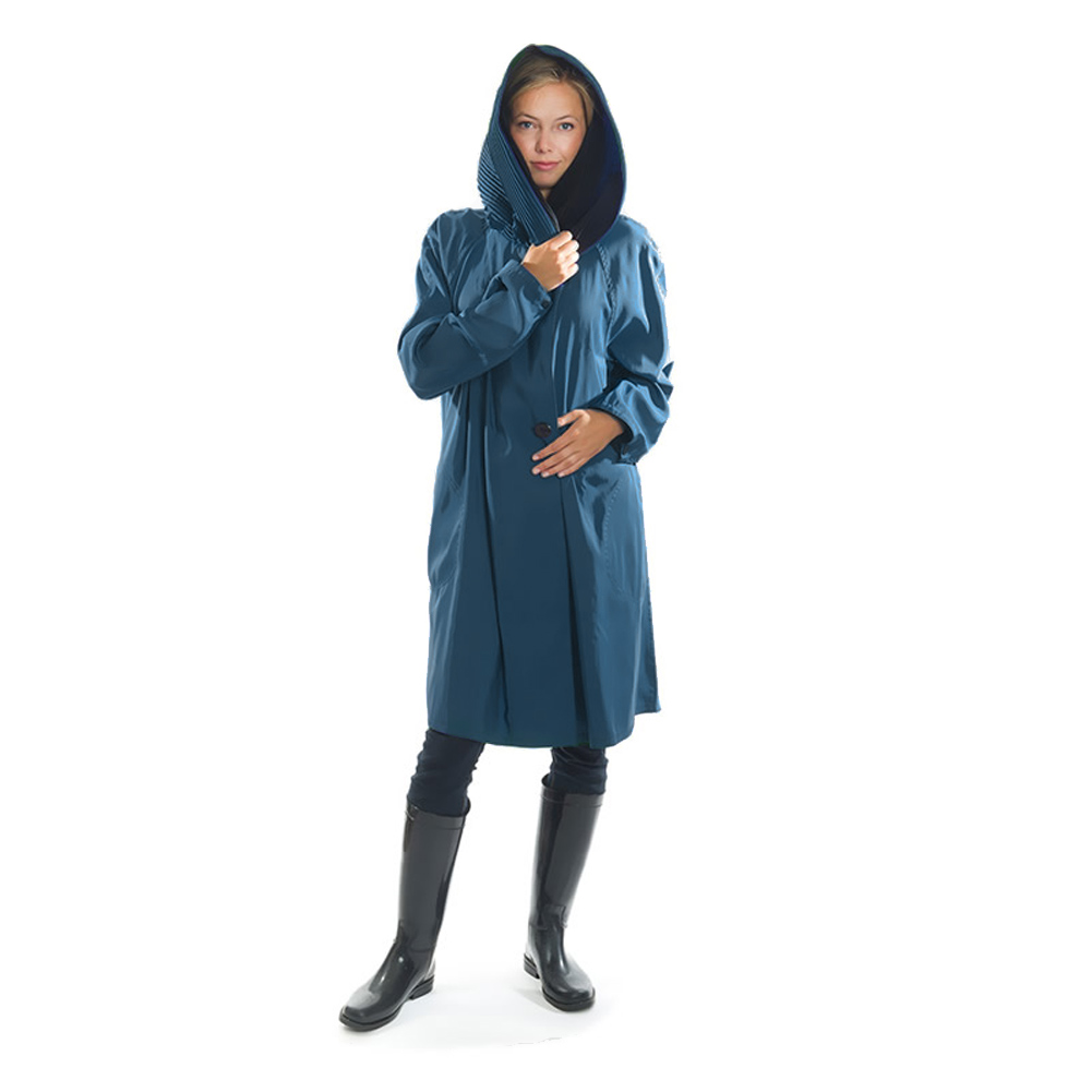 New Sapphire Colored Mycra Pac Raincoat