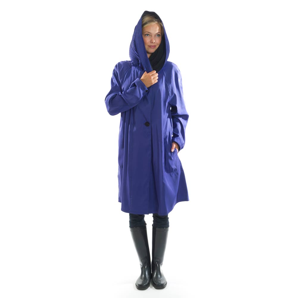Short Grape Mycra Pac Raincoat