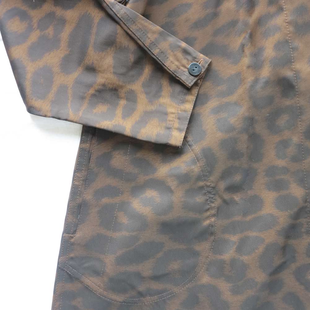 Mycra Pac Leopard Print Raincoat Mini