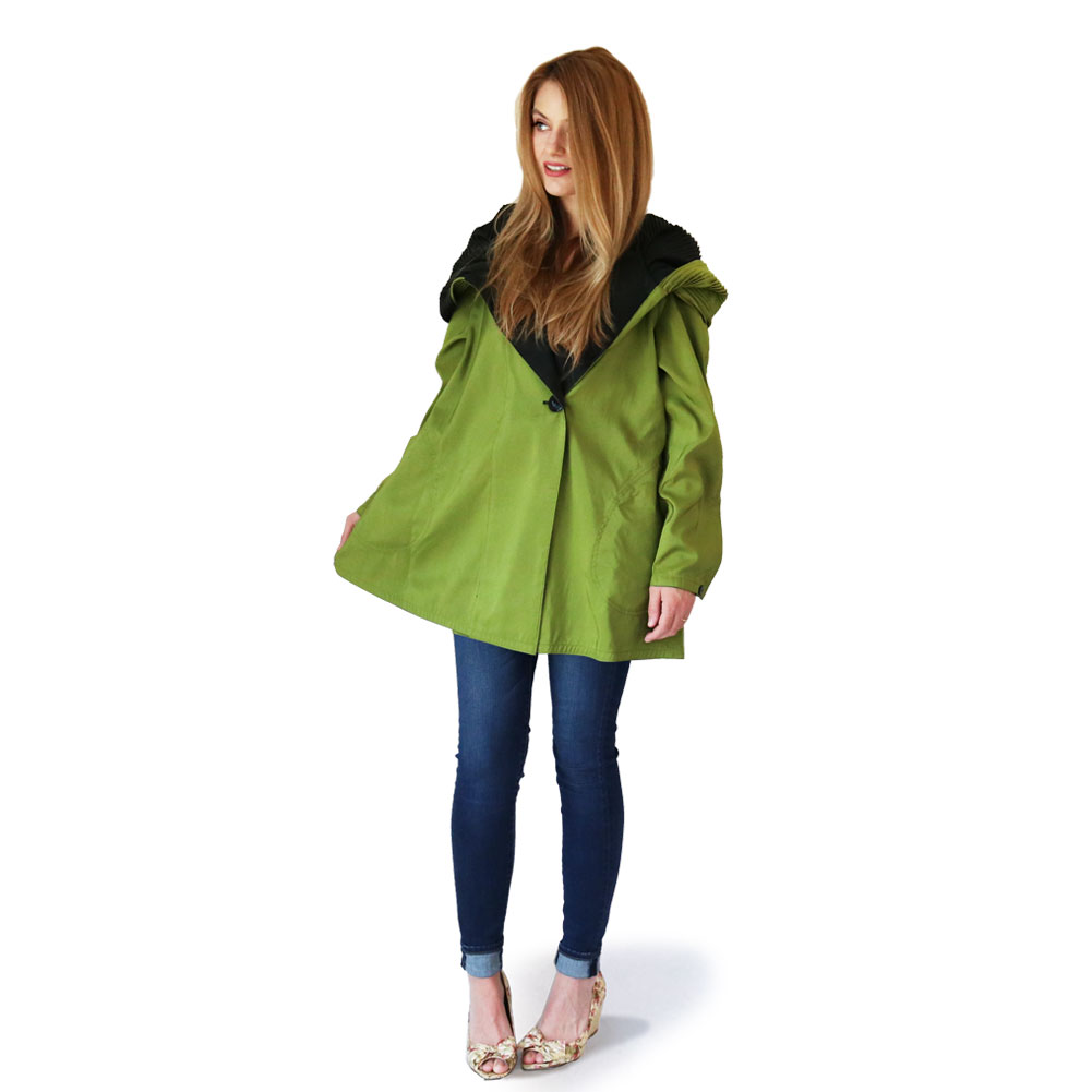 Mycra Pac Raincoat Dona Grass Green