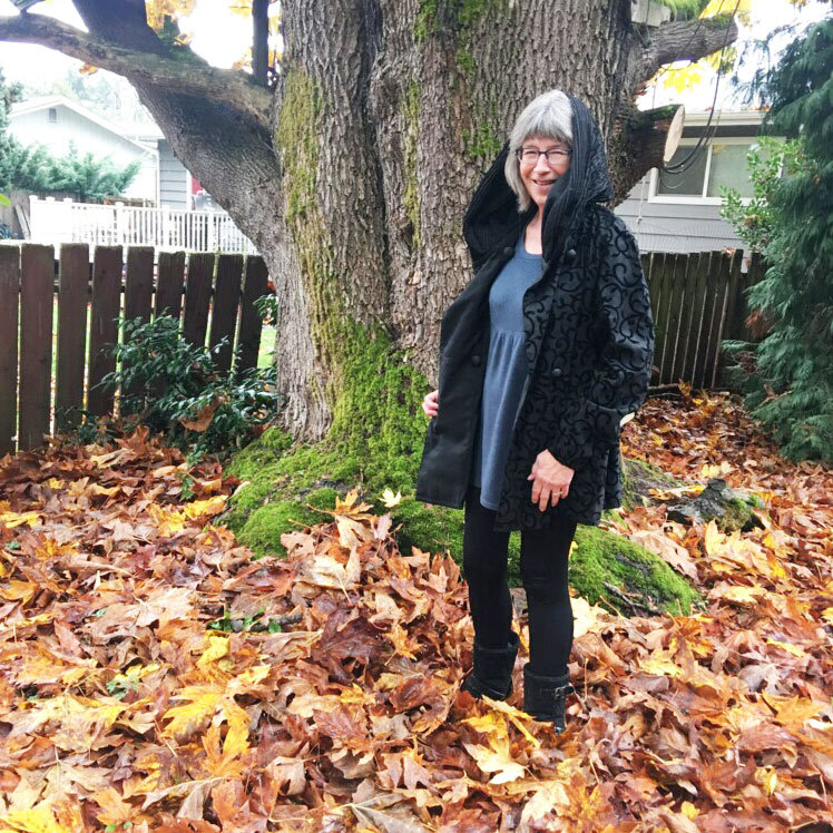 Cathy Loves Her Mycra Pac Coat