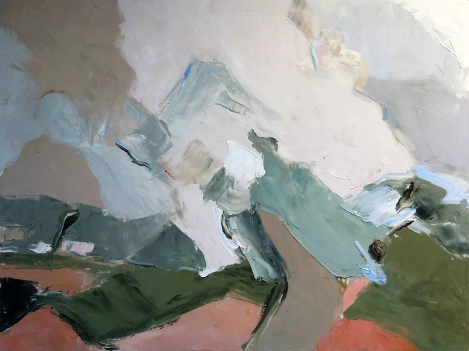 Smoke Rising , 2017 Oil on canvas, 36 x 48" Available