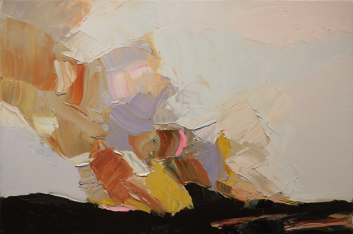 Rise , 2017 Oil on canvas, 20 x 30" Reserved