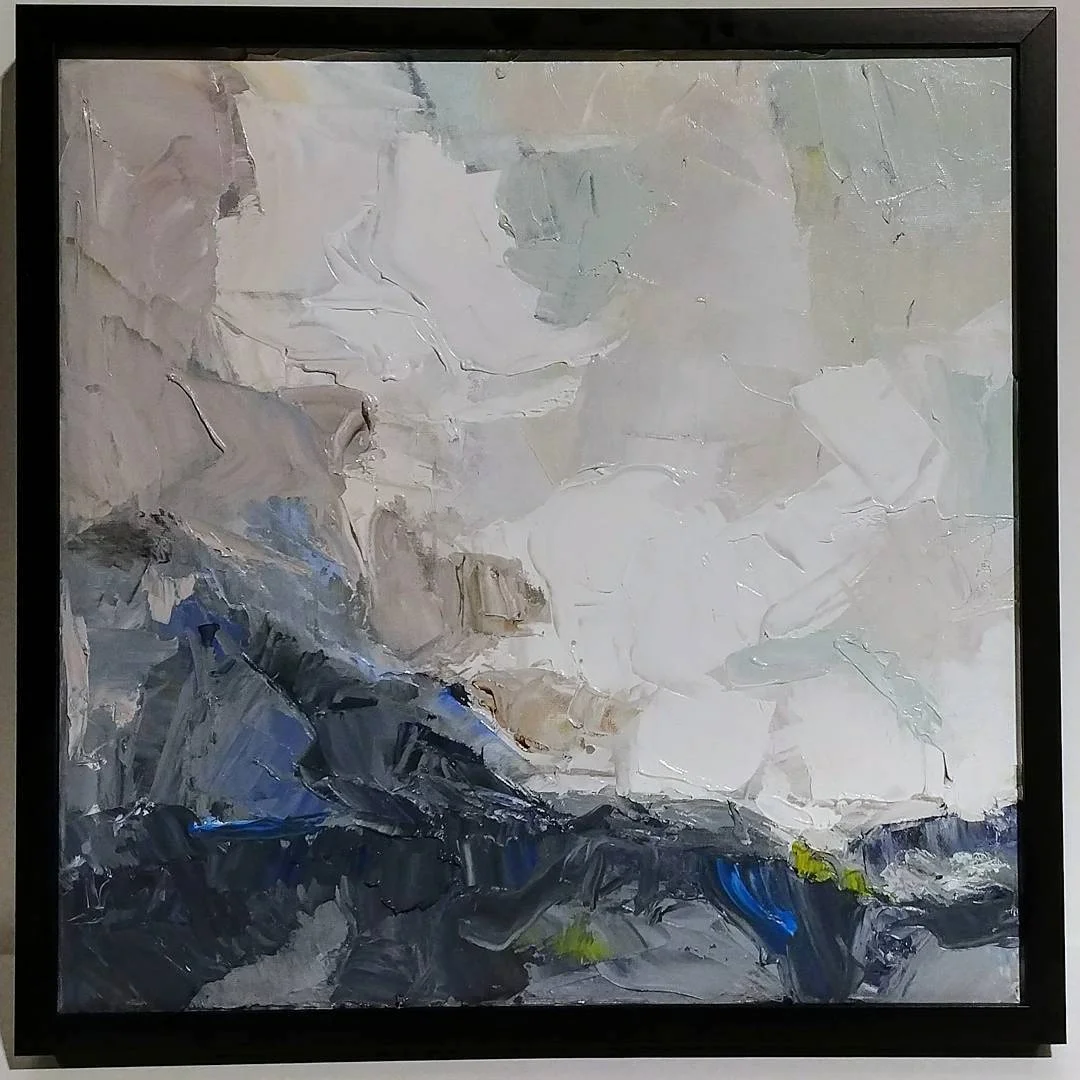 Smoke, 2017 Oil on canvas, 12 x 12” Sold