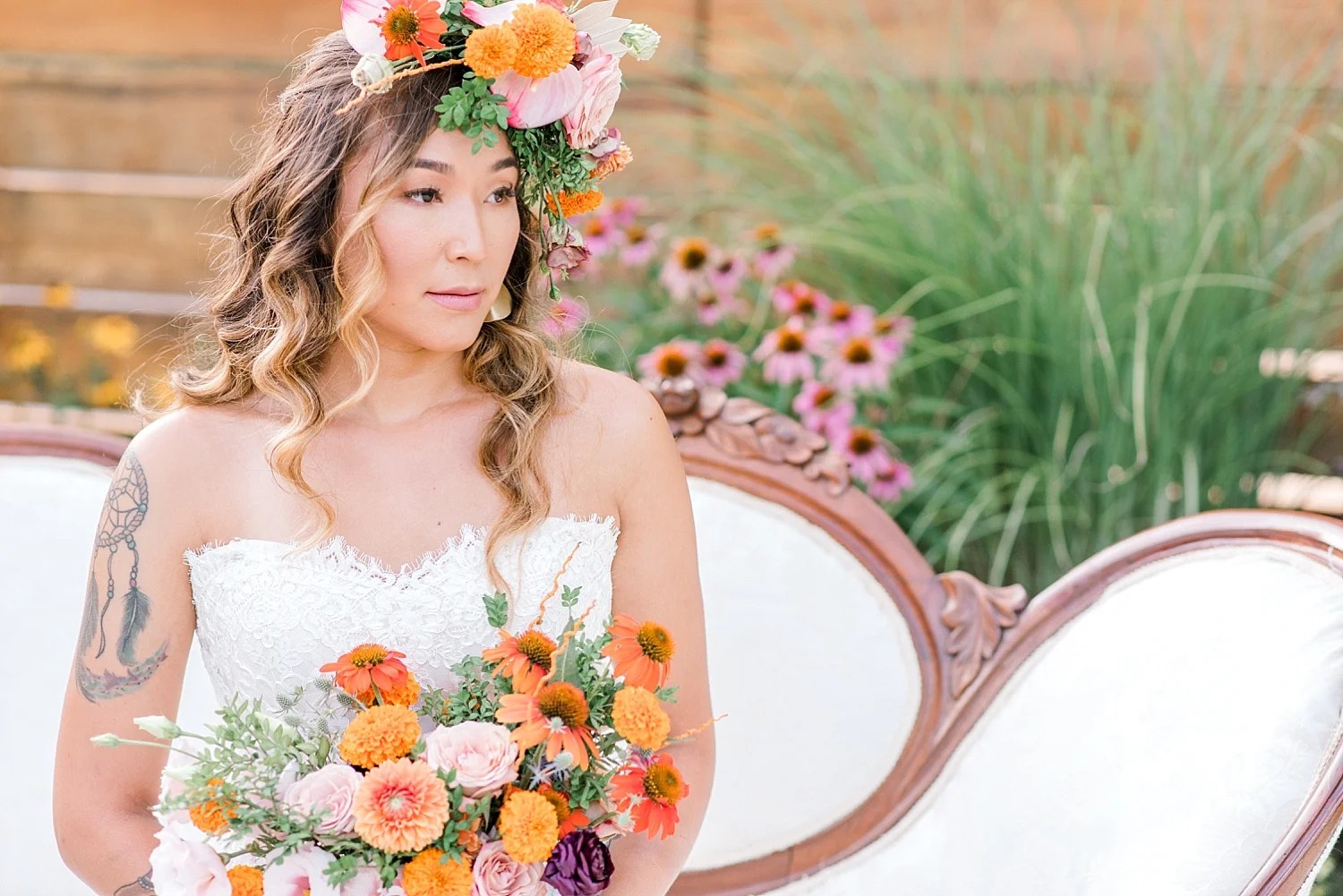 Edgy Charm | A Fine Art Inspired Styled Bridal Shoot