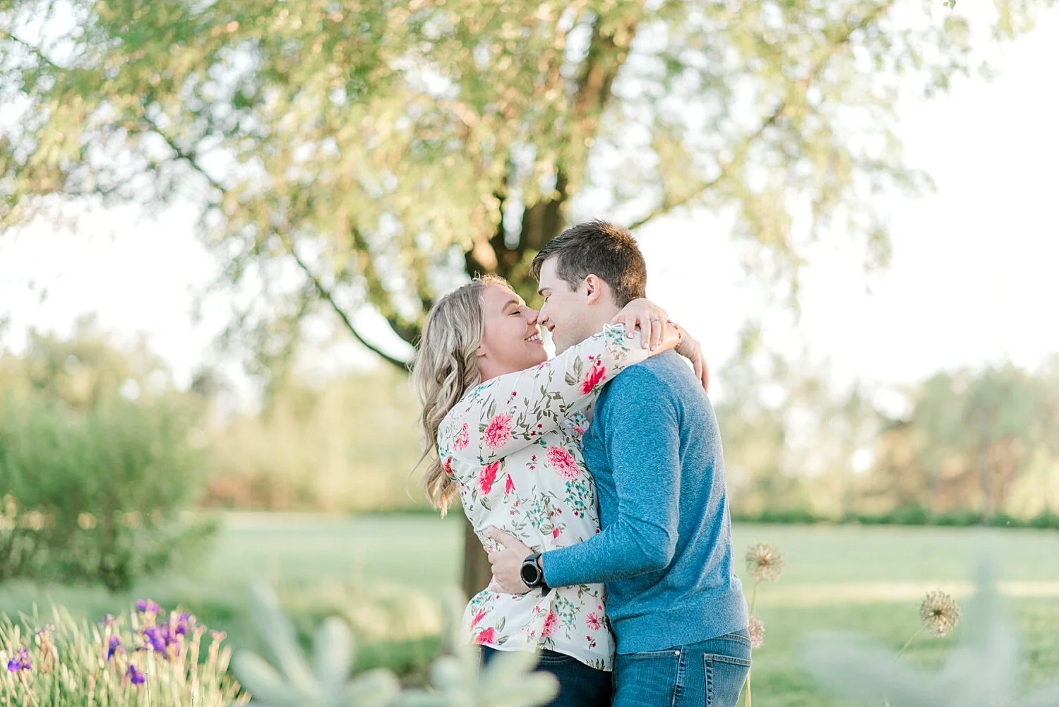 Emma + Joe | Cox Arboretum Engagement Dayton, OH