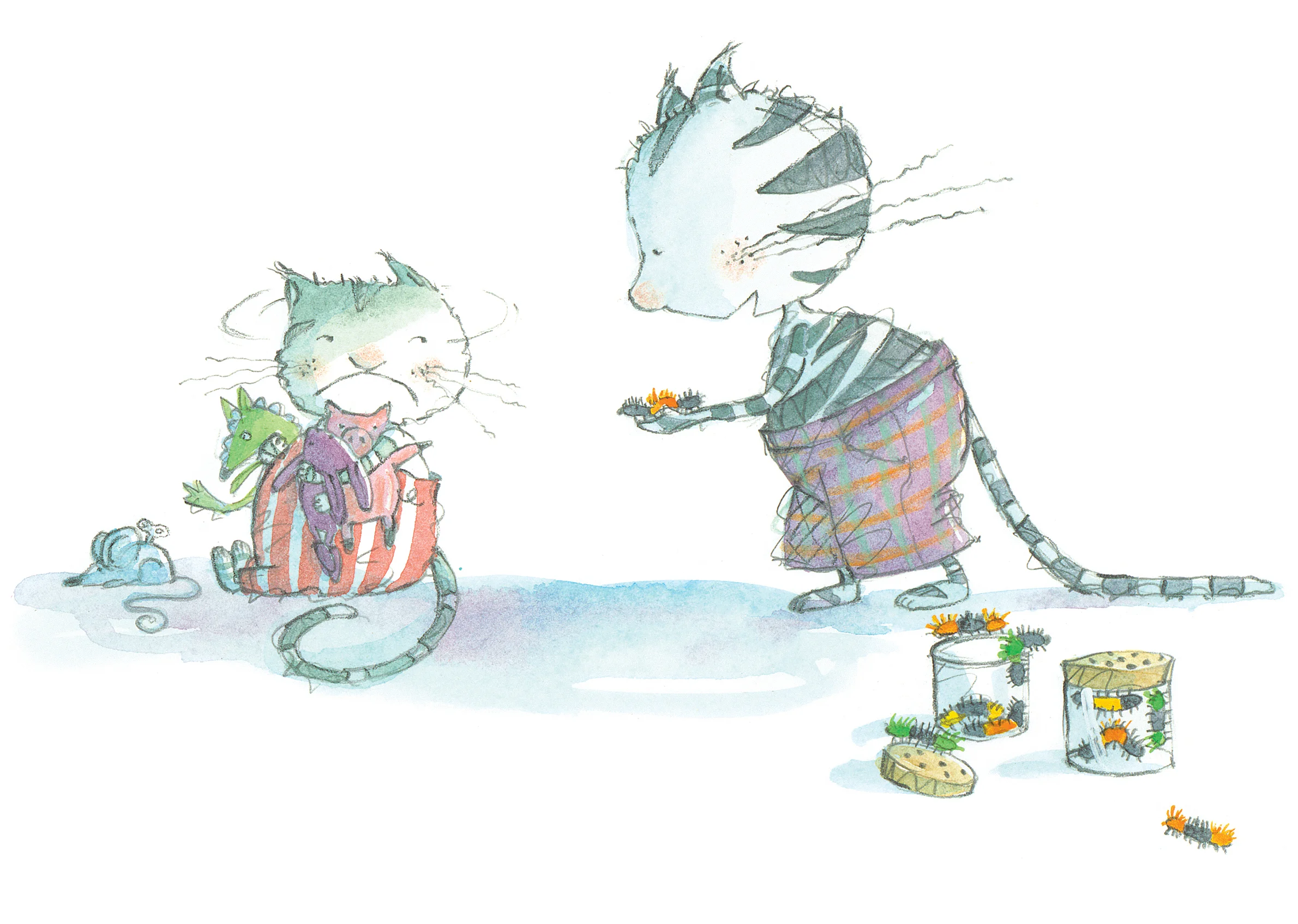 Caramba and Henry Back Cover