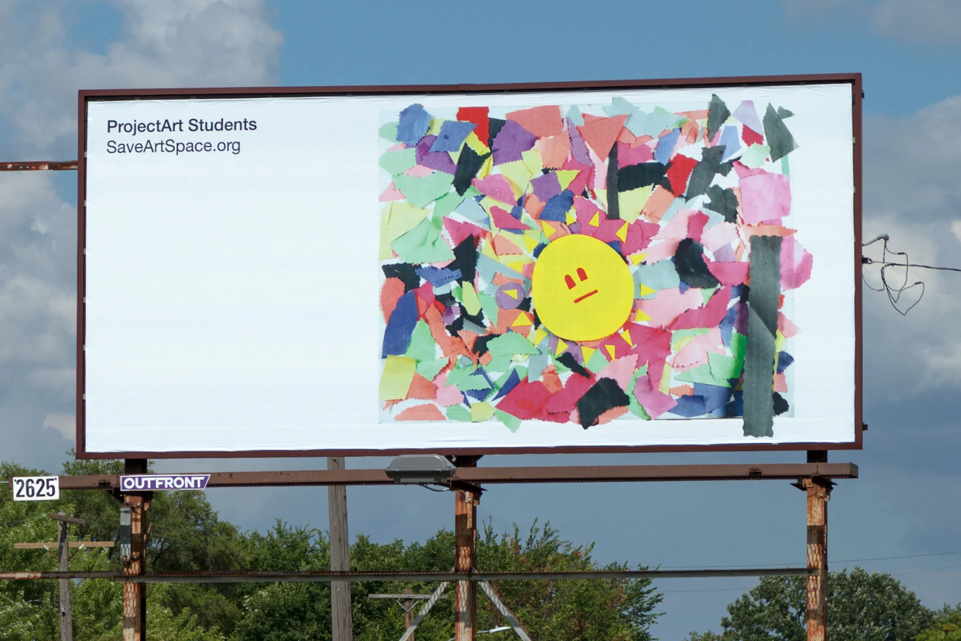 Project Art Students at the Detroit Main Branch Library, Moody Sky