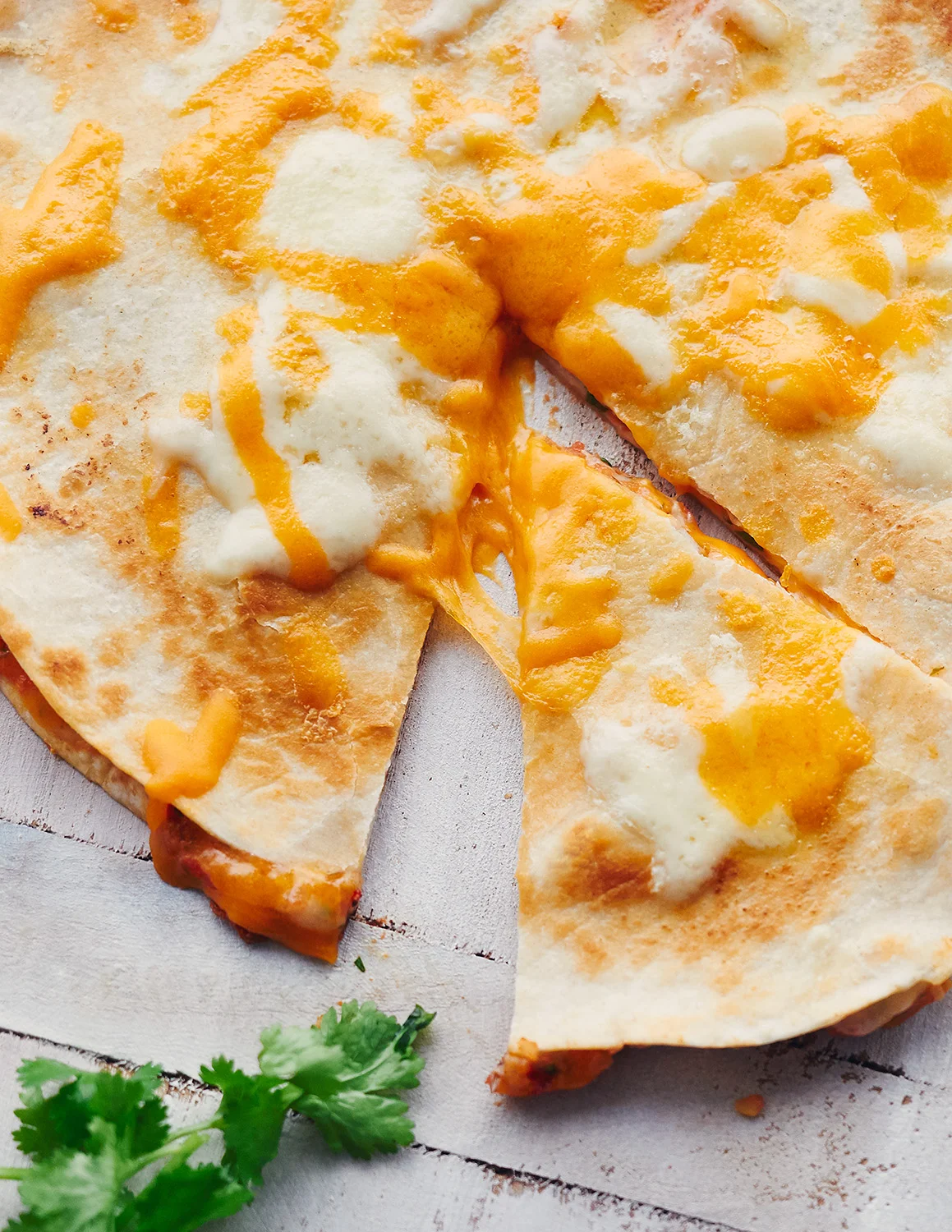 Bacon Salsa Quesadillas