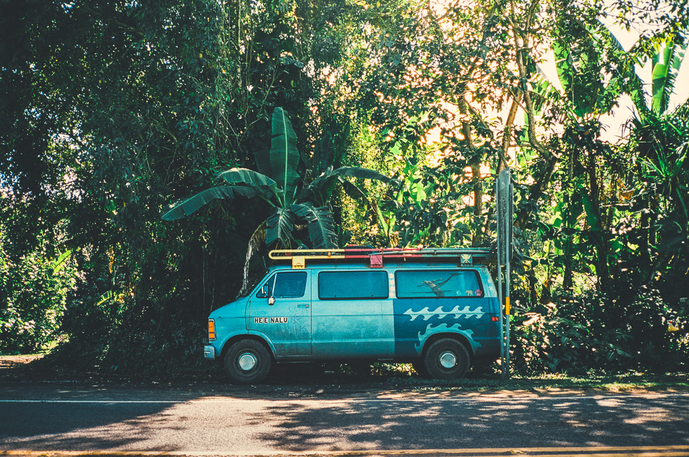 Hanalei. Contax T3 35mm Kodak Portra 400