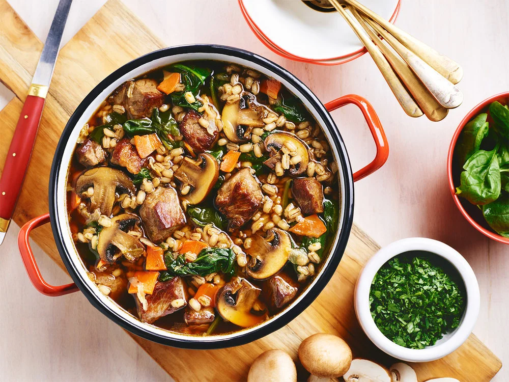 Hearty Beef and Barley