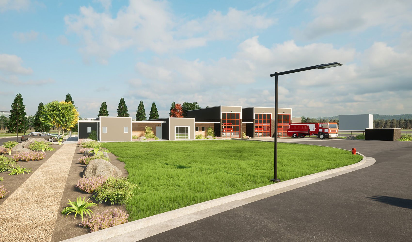 Fire Station Site Design