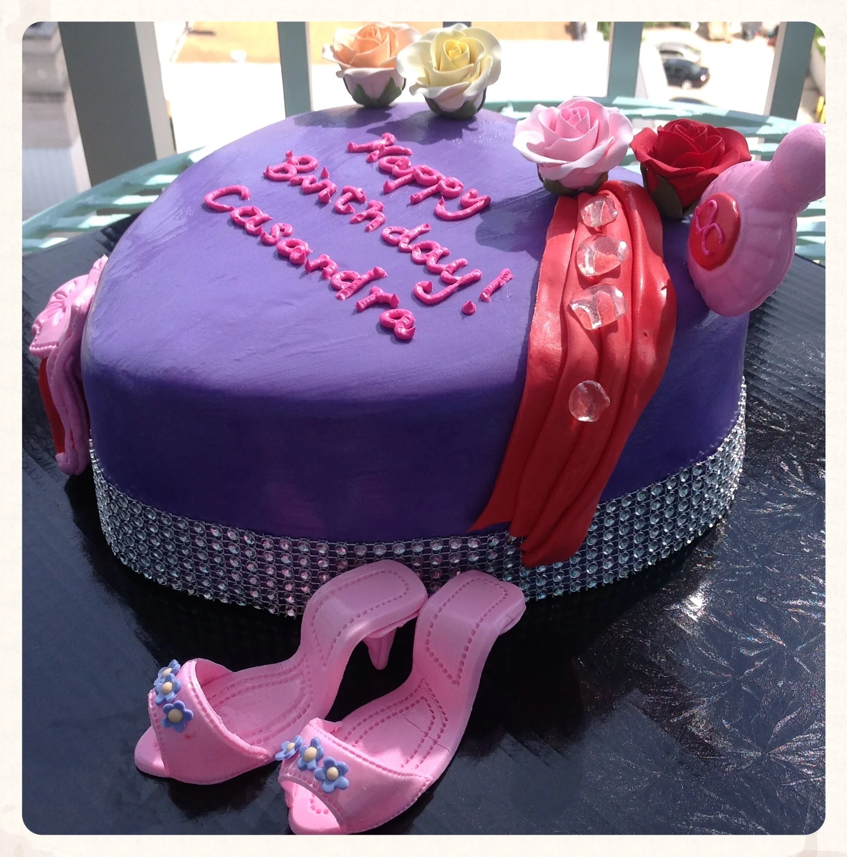 Fashion Birthday Cake