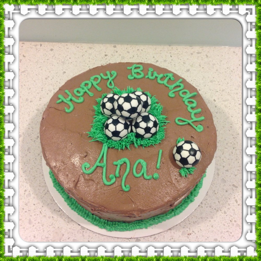 Soccer Birthday Cake