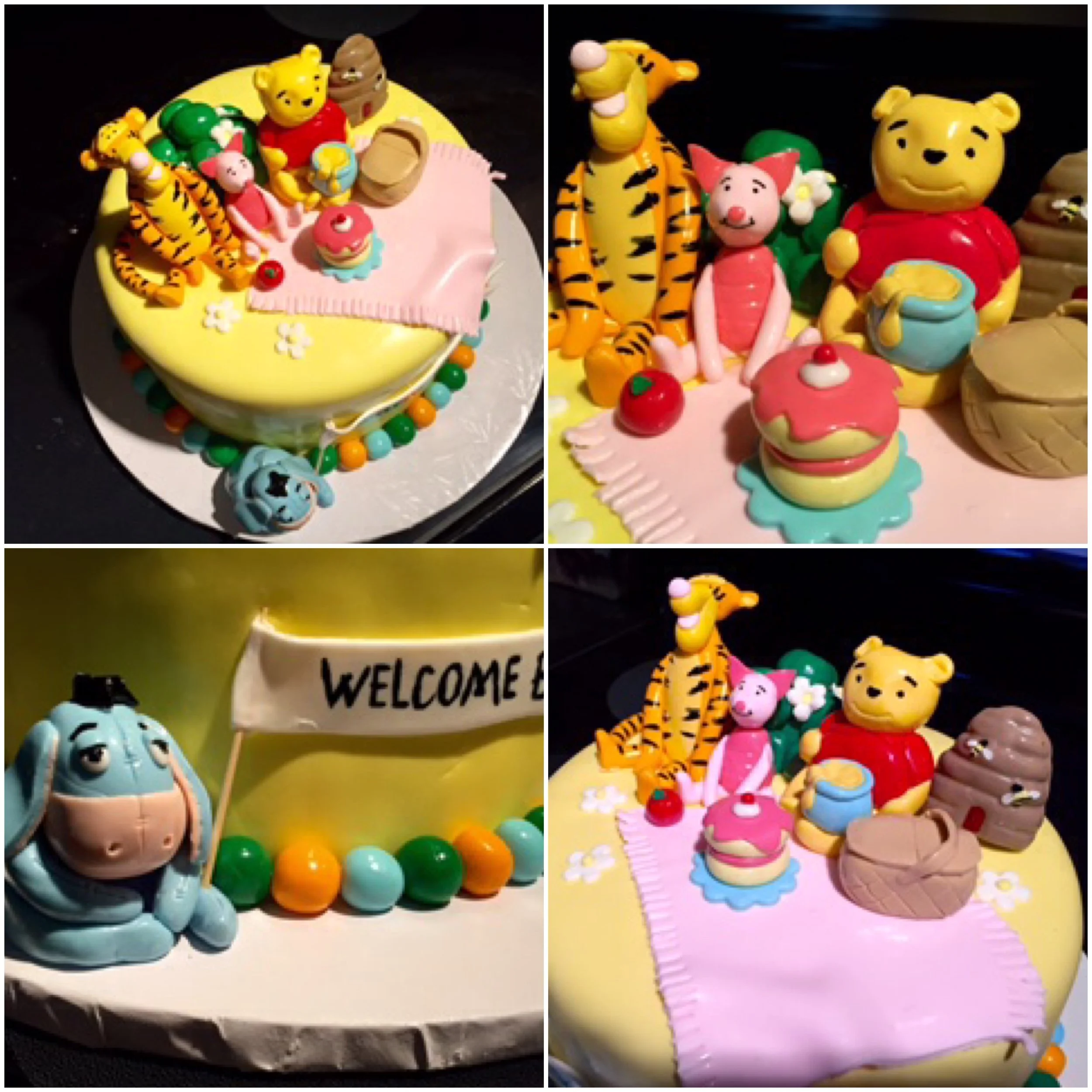 Poor and friends cake