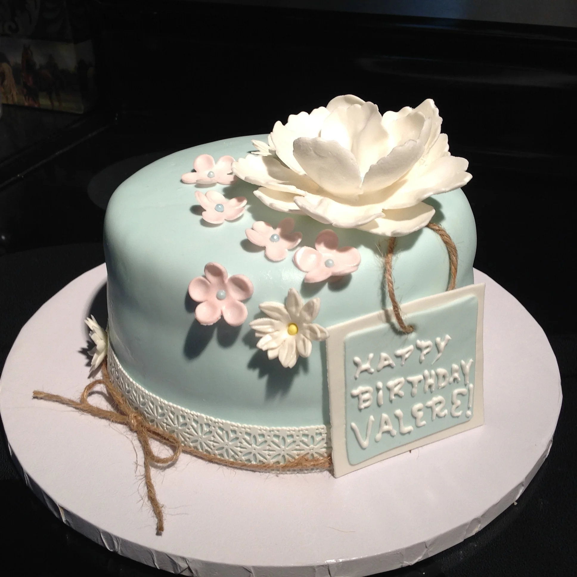 Valerie birthday cake