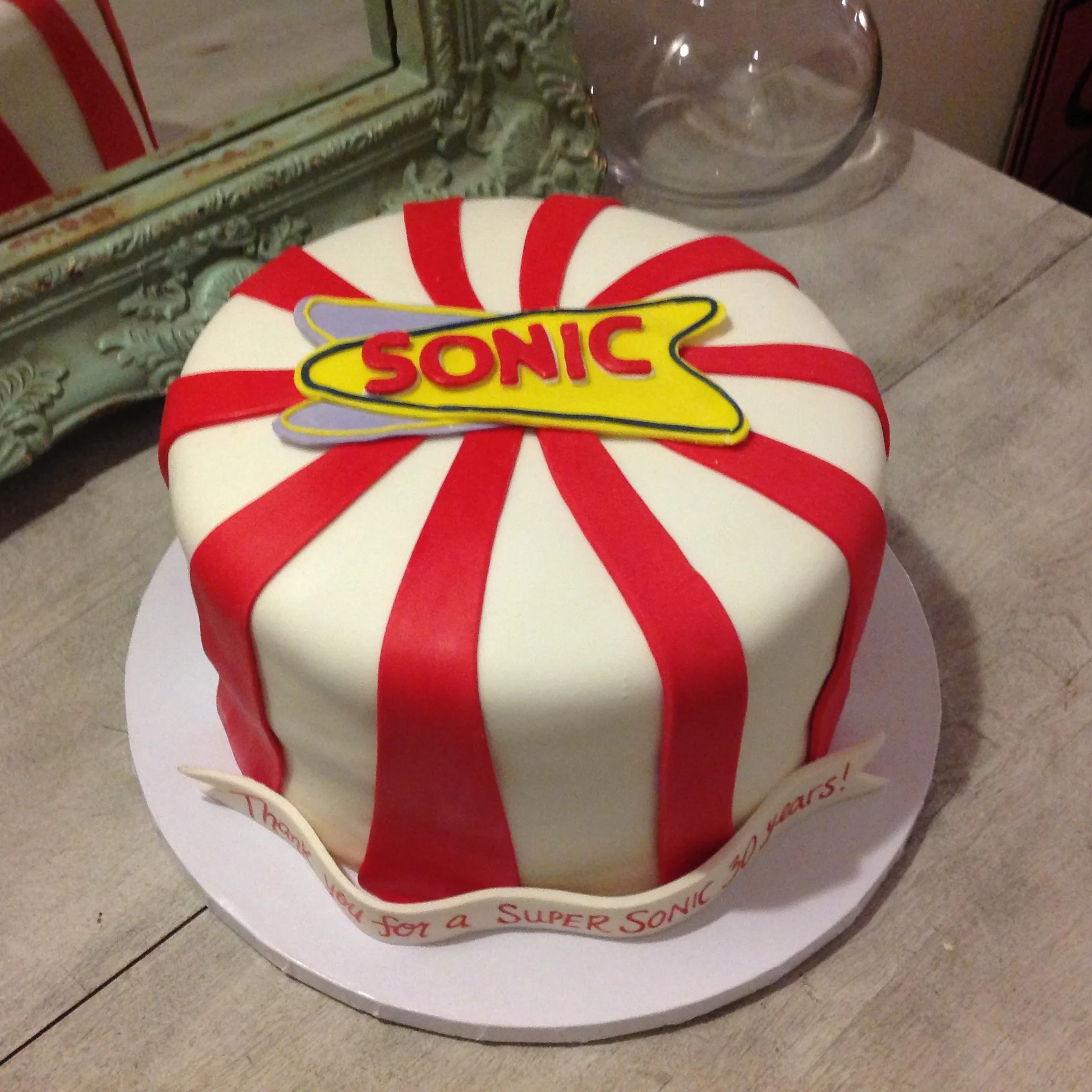 Sonic Cake for corporate party