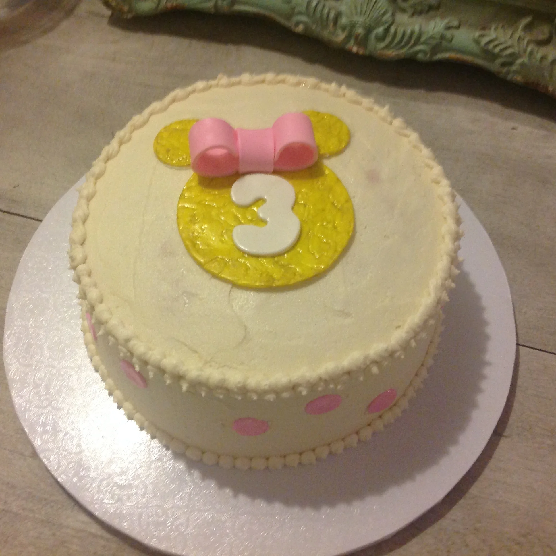 Mini Mouse Birthday Cake