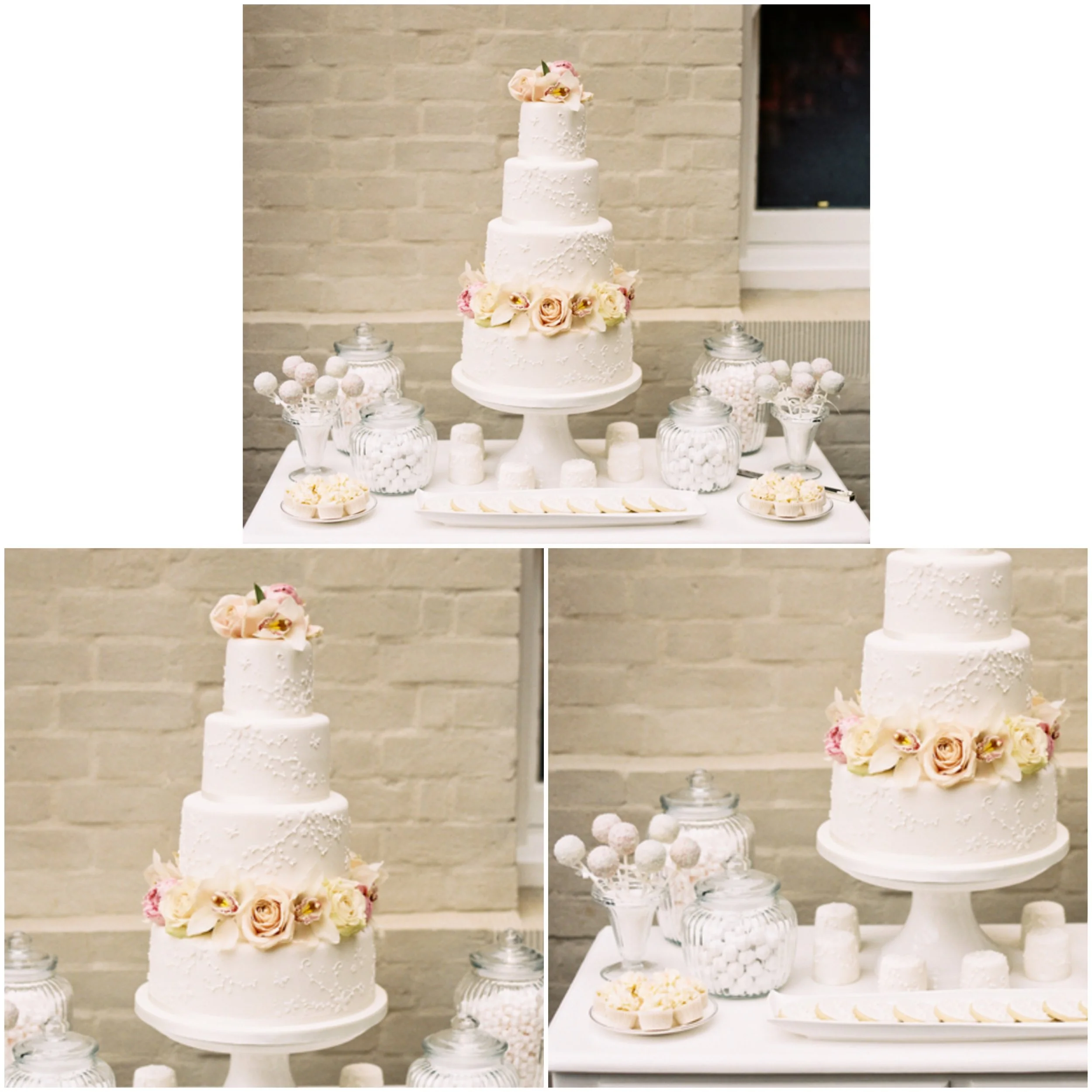 Wedding Cake and Dessert Bar