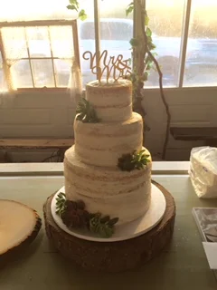Naked Cake Christiana Wedding