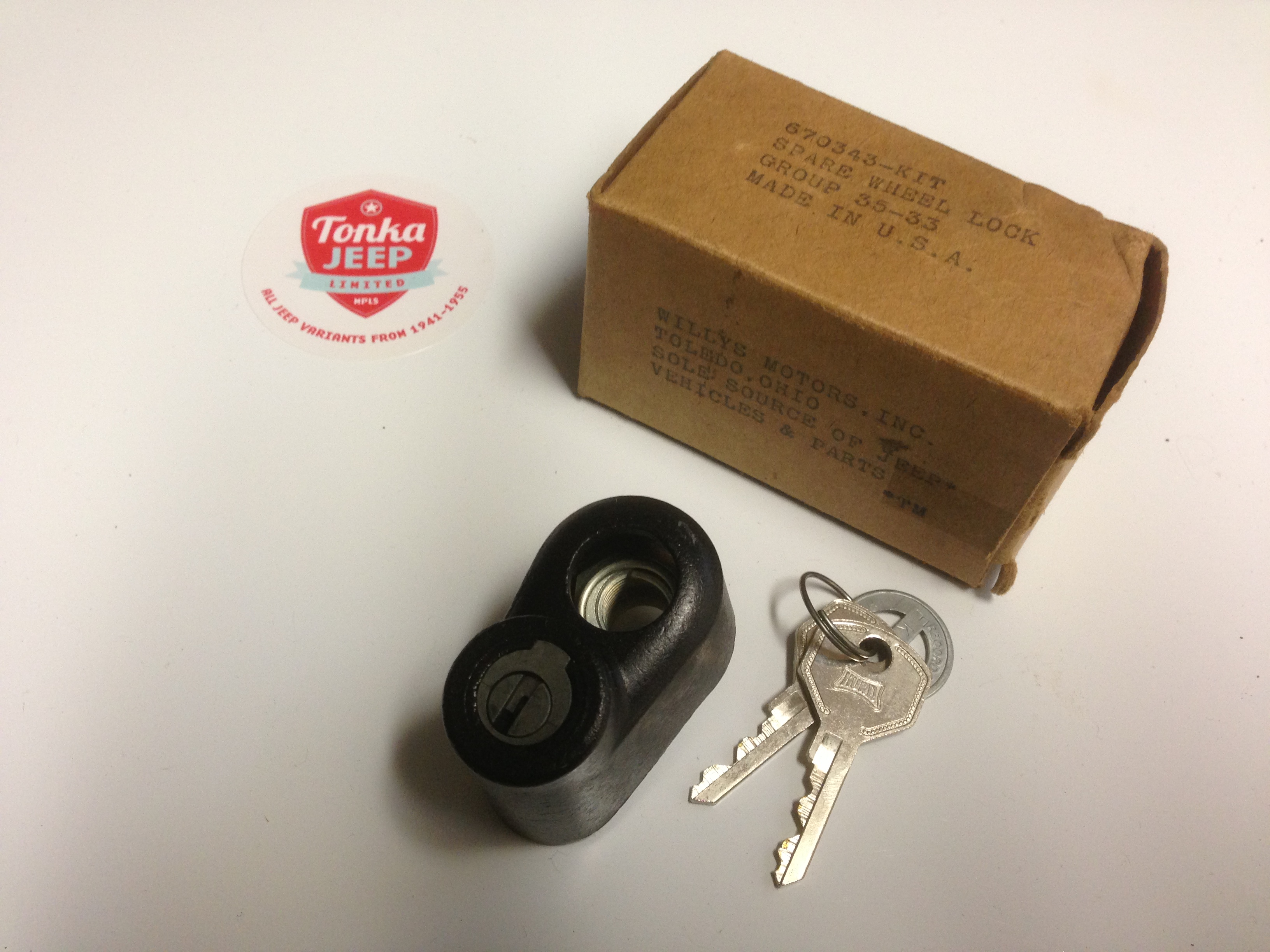 Spare Tire Lock 670343