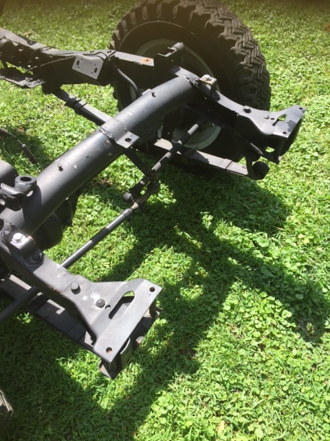 CJ2A Restored 1947 Rolling Frame