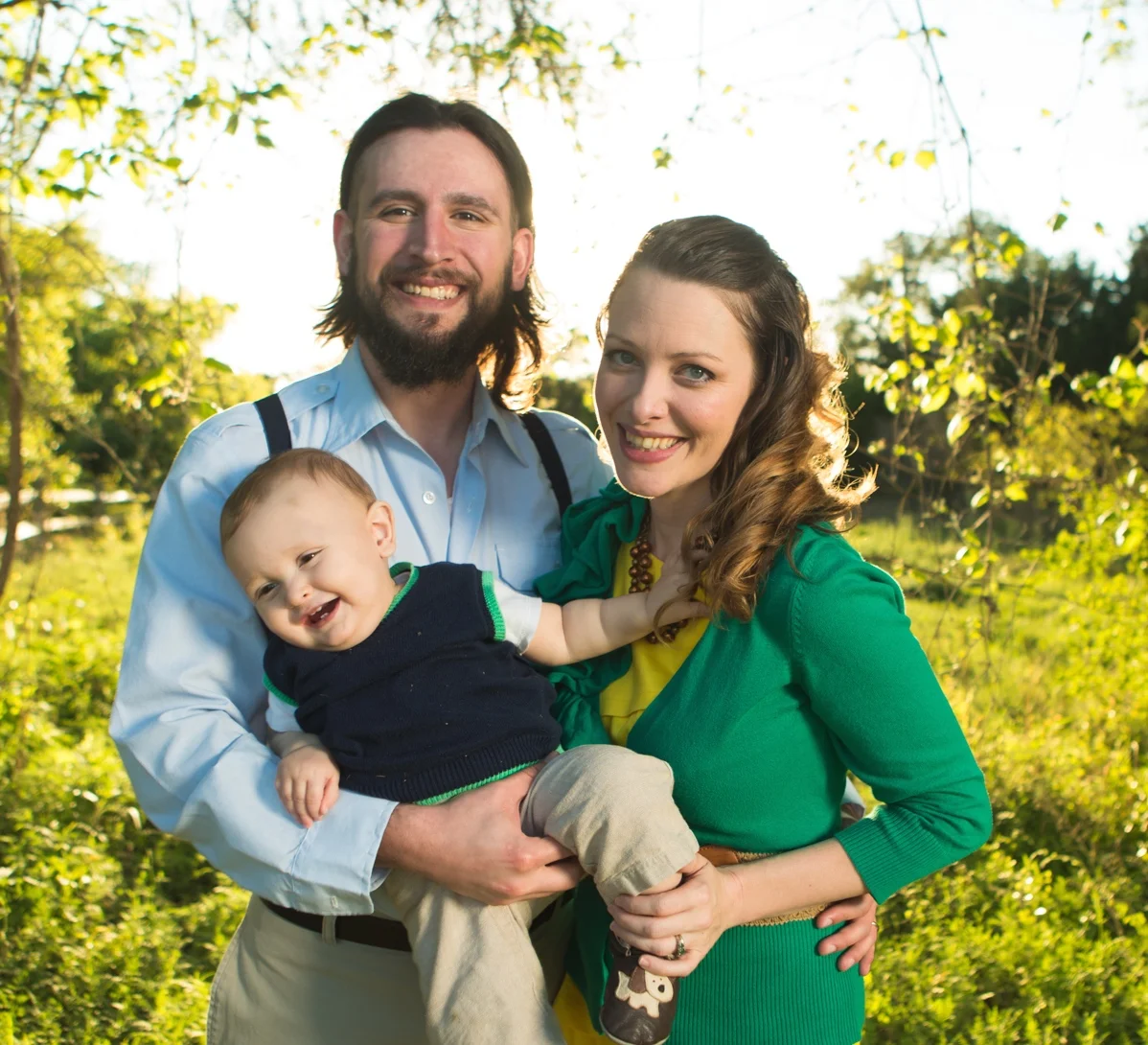 Us with Judah, approximately 11 months old