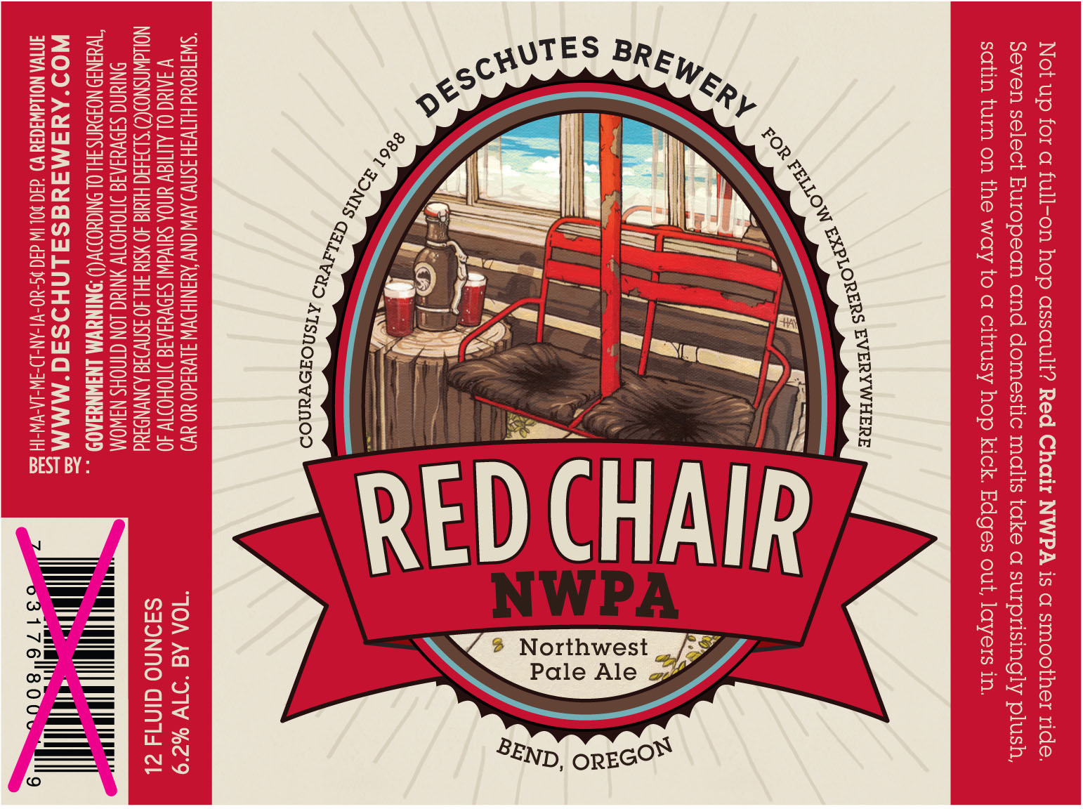 Deschutes's Red Chair NWPA
