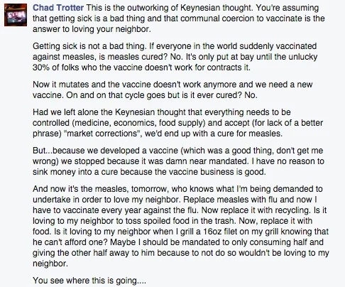 Chad's Reply