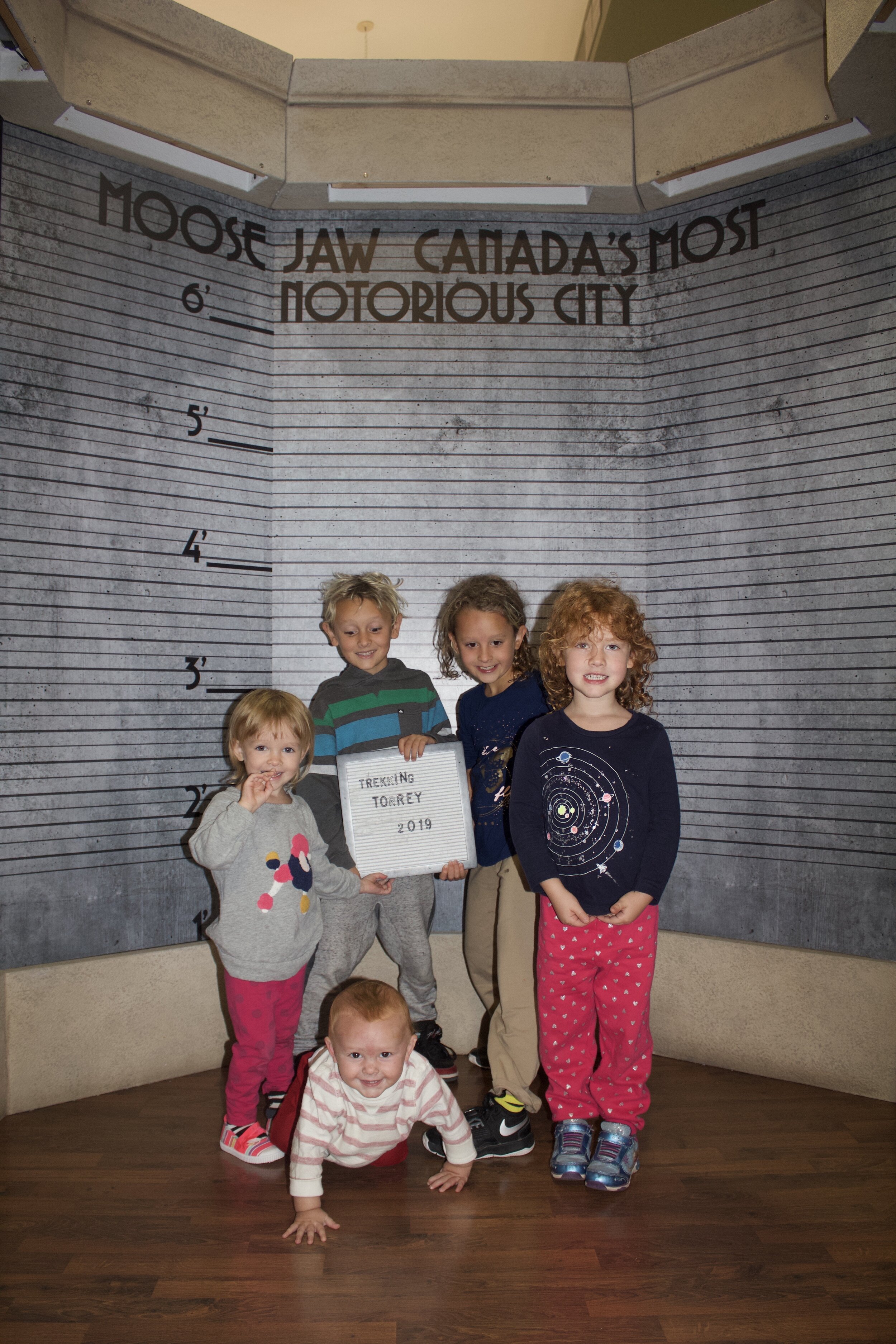  Moose Jaw visitor’s center - we finally caught the American Gang! 