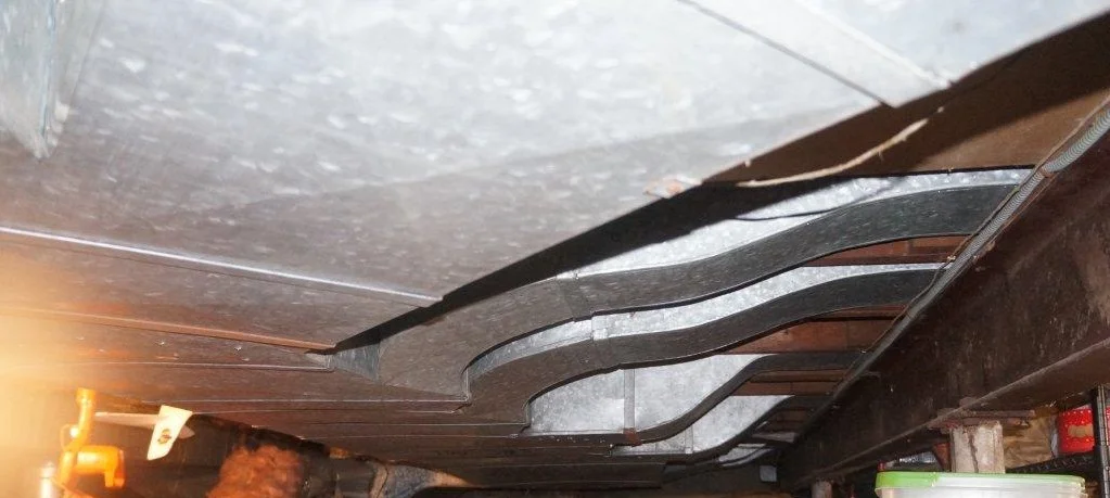 Old School Custom Trunk Duct Fabrication